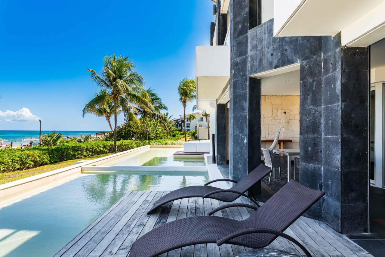 Mareazul Beach Front Condos At 普拉亚卡门 外观 照片