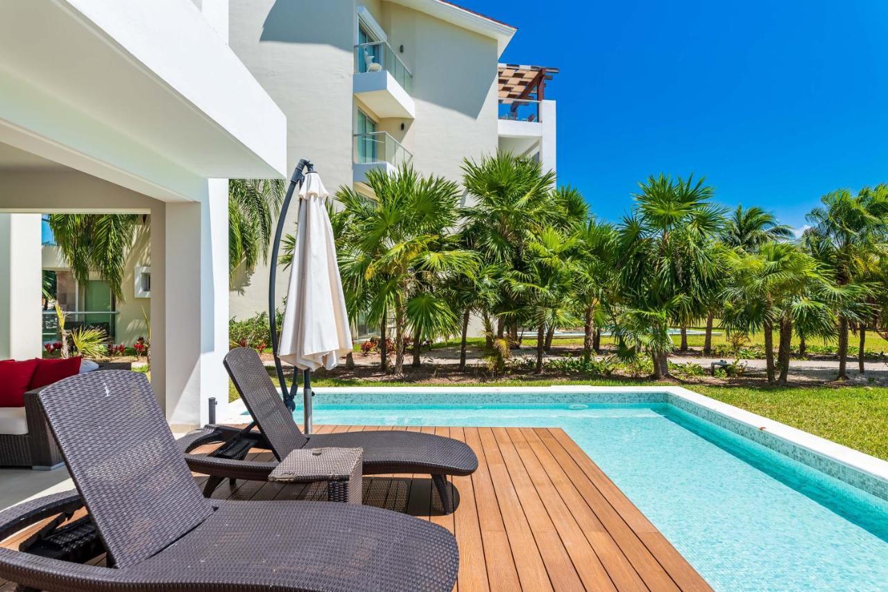 Mareazul Beach Front Condos At 普拉亚卡门 外观 照片